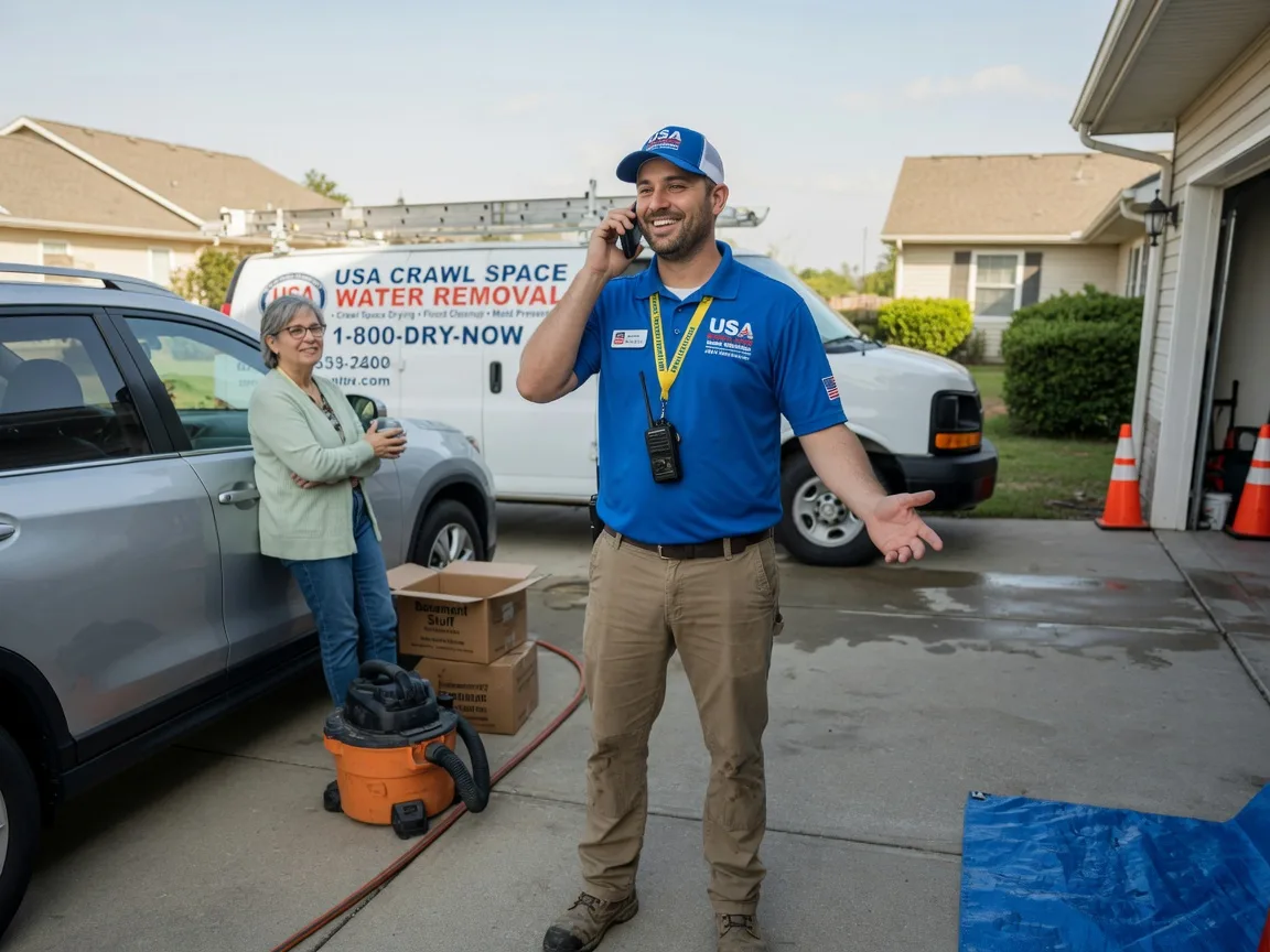 Crawl Space Water Removal Saxis, VA FAQs